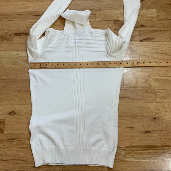 INC International Concepts Winter White Turtle Neck Sweater Size Large - Picture 8 of 14